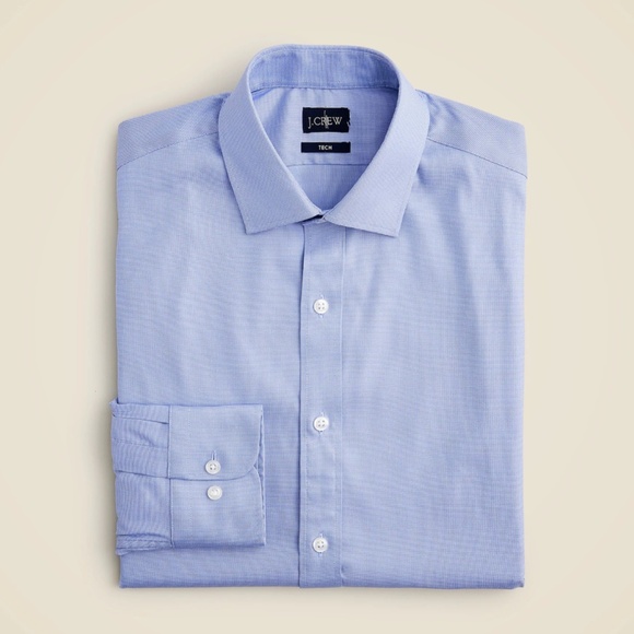 J. Crew Other - New JCREW Size M Slim Bowery Performance Stretch Dress Shirt Spread Collar $98